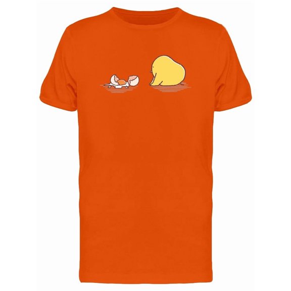 Funny Chicken And Broken Egg Tee Men's -Image by Shutterstock