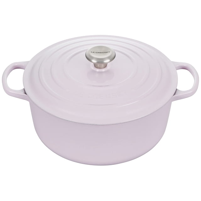 Horno holandés Le Creuset de hierro fundido esmaltado Signature de 7.25 cuartos de galón