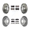 thumbnail image 1 of Transit Auto Front Rear Coated Disc Brake Rotors and Semi-Metallic Pads Kit for Car Toyota 4Runner FJ Cruiser KGF-102266, 1 of 11