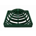 thumbnail image 2 of Green 9 Inch Outdoor Square Dome Atrium Drain Grate Cover, 2 of 5
