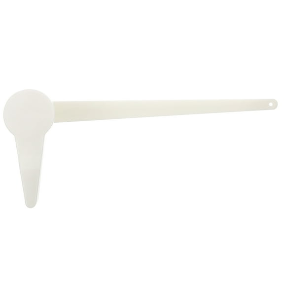 Tineasur Easy Install White Toilet Tank Handle Plastic Lever for Hotel and Home Bathrooms