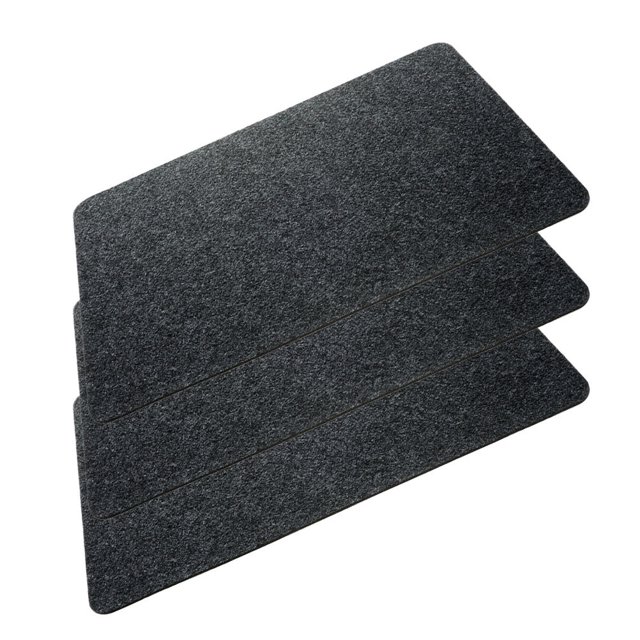 UPOUART 3Ud Tapete Deslizante Para Mezcladora Cocina Material Silicona Negro Fácil Limpieza