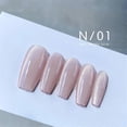 thumbnail image 1 of 15ML Magnetic Crystal Cat Eye Gel Nail Polish Glitter Spar Ice Transparent Soak Off, 1 of 5