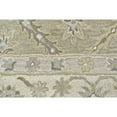 thumbnail image 3 of HomeRoots Green Brown And Taupe Wool Paisley Tufted Handmade Stain Resistant Area Rug, 3 of 10