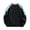 Black, variant on Chiccall Mens Cotton Fleece Sweatshirts Plus Size Crew Neck Raglan Long Sleeve Sweat Shirts Casual Comfy Athletic Colorblock Sweatshirts