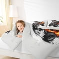 thumbnail image 4 of jejeloiu Safari Animals Dinosaur Full Size Comforter Sets,Cartoon Dino Bedding Sets For Men Women Reversible 3pcs, 4 of 8
