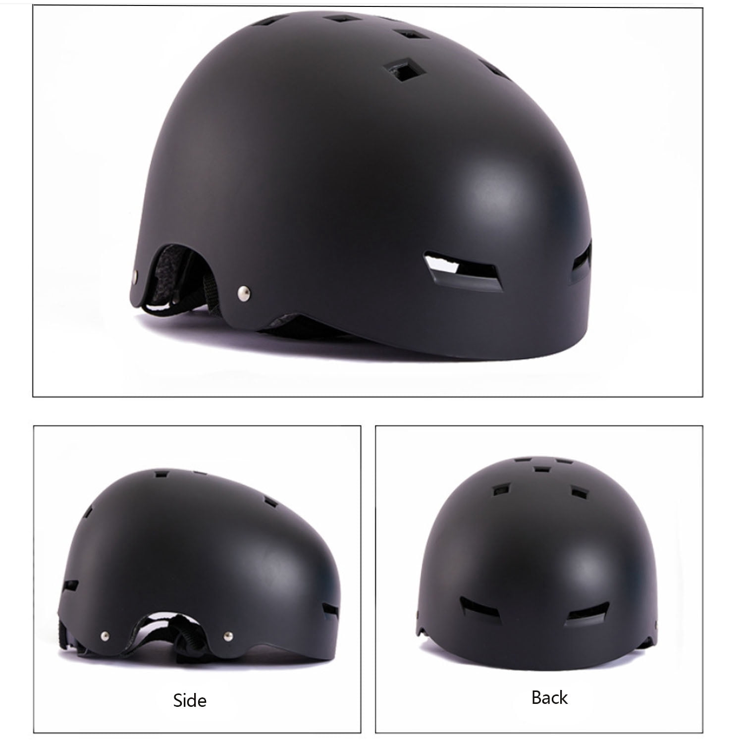 Mirov Unisex adult bicycle helmet featuring an ABS shell for protection across multiple sports; suitable for skateboarding, scootering, and mountain climbing (Size L)
