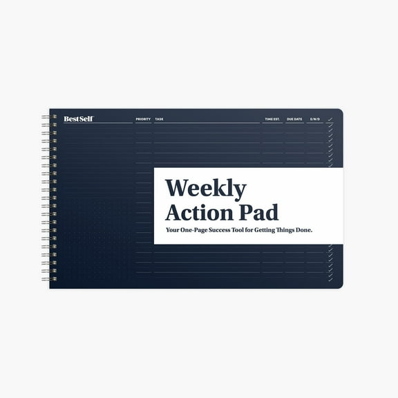BestSelf Co. Weekly Action Pad