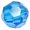 Capri Blue, variant on 50 8mm Adabele Austrian Round Faceted Crystal Beads Light Violet Alternative For Swarovski Preciosa Crystalized 5000