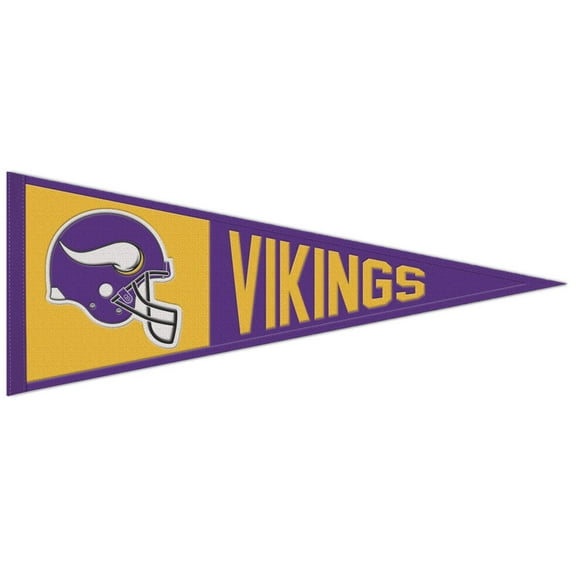 NFL Minnesota Vikings Retro 13" x 32" Wool Pennant