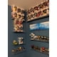 thumbnail image 5 of Paquete de 2 estantes flotantes invisibles de acrílico de 15 pulgadas para habitación de niños, estantes modernos montados en la pared para almacenamiento de juguetes, transparente de Acrylic CQ, 5 of 5