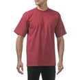 thumbnail image 3 of Pro Club Men's Heavyweight Cotton Short Sleeve Crew Neck T-Shirt, 3 of 5