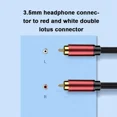 thumbnail image 2 of Cable Rca Lotus Cable Para Subwoofer Cable Av Cable De Audio, 2 of 6