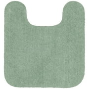 Better Homes & Gardens Solid Green Nylon Bath Rug, Contour
