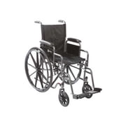 K1-Lite Wheelchair Removable Desk-Length Arms 18"