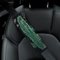 thumbnail image 5 of WYYP Cactus Flower Pattern Comfortable Car Seat Strap Pads Universal Seat Belt Cushions for Car Ideal for Car Interior Accessories 2Pcs, 5 of 6