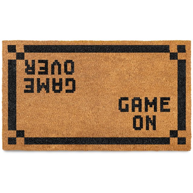 Felpudo para exteriores Rug MAINEVENT Game Over, 76 x 43 cm