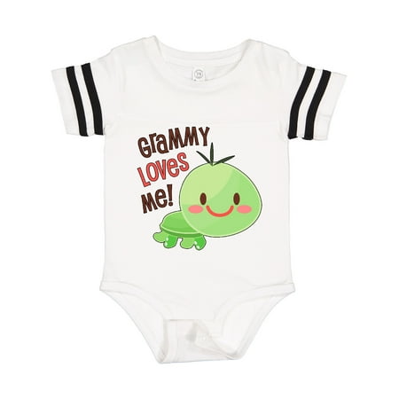 

Inktastic Grammy Loves Me- Cute Turtle Gift Baby Boy or Baby Girl Bodysuit
