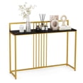 thumbnail image 1 of Giantex Table d'Appoint Étroite pour Canapé, Table Console Minimaliste avec Cadre en Métal, Table Gain de Place pour Salon, Entrée, 1 of 8