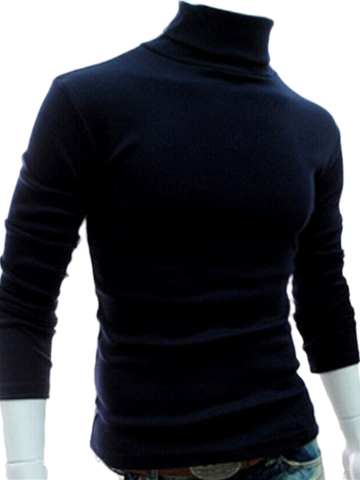 mens polar neck tops