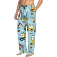 thumbnail image 2 of Balery Building Truck print Men's Pajama Pants,Ultra Lightweight Pjs,Lounge Pant-XX-Large, 2 of 9