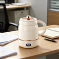 thumbnail image 4 of Cooking Mug Multifunctional Automatic Stew Cup Portable Travel Kettle Hot Water Boiler Smart Health for Dormitory, 4 of 6