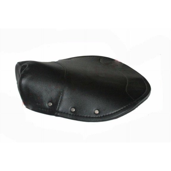 Vespa Front Saddle Spring Seat Cover Black Faux Leather