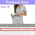thumbnail image 2 of Womens Button Down Pajamas Set Short Sleeve Sleepwear Bride Soft Pj Lounge Sets, 2 of 5