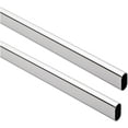 thumbnail image 2 of WYZZHY - 36 Oval Closet Rod (15Mm X 30Mm) 2 Pack Chrome, 2 of 3