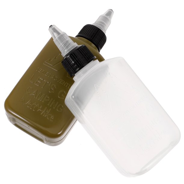 2 piezas de botella agitadora de condimento de aceite de oliva, botellas de condimento, botellas de aceite para cocina, botellas de aceite pequeñas y hervidores de aceite de cocina de plástico