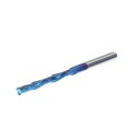 thumbnail image 3 of 2 Flute End Mill Straight Shank Tungsten Steel CNC Carved Milling Cutter 3.175x25x55mm, 3 of 5