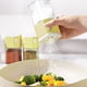 thumbnail image 5 of Botella de vidrio para condimentos con dispensador | Coctelera | Aceitera y vinagrera para encimera de cocina | Recipiente para almacenar sal y especias, 5 of 6