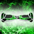 thumbnail image 4 of Hover Board Skin for Self-Balancing Sticker Decals Electric Scooter Smart Balancing Scooters Vinyl Cover-Green Fire, 4 of 4