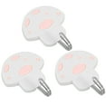 thumbnail image 5 of Masteelf White Plastic Adhesive Hooks for Hanging Things Ideal for Bedroom Living Room Kitchen with Strong Adhesive Tape 3 Pieces, 5 of 7