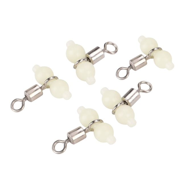 Fishing Swivel Luminous Fishing Swivel Fishing Rolling Swivel Fishing Rolling Swivel Connector Fishing Swivel Connector 5 Pcs Luminous Fishing Rolling Swivels Connector Sea