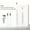 White, variant on intelligent electric toothbrush/portable electric toothbrush long life ultra-durable/brush head soft and comfortable body waterproof/easy to carry tooth cleaner for business trips/multi-gear selectio