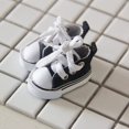 thumbnail image 3 of Niannyyhouse Ropa de Vaca Ropa de muñeca de Felpa de 20 cm (7,8 Pulgadas) Mono Zapato Conjunto de Pijama de 2 Piezas (Negro Blanco), 3 of 5