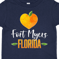 thumbnail image 4 of Inktastic Fort Myers Florida Orange in Heart Boys or Girls Toddler T-Shirt, 4 of 5