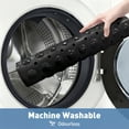 thumbnail image 6 of GPED BathTub Mat, Non-Slip Bath Mat, Machine Washable Shower Mat for Bathtub Floor Liner Mats with Suction Cups and Drain Holes, Clean and Soft on Feet, 34x22 Inch for Bathroom Floor, Black, 6 of 6