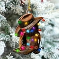 thumbnail image 4 of Fashion Cowboy Boots Hat Car Pendant Mini Car Rearview Mirror Hanging Ornament Auto Interior Accessories Home Decor Gift, 4 of 7