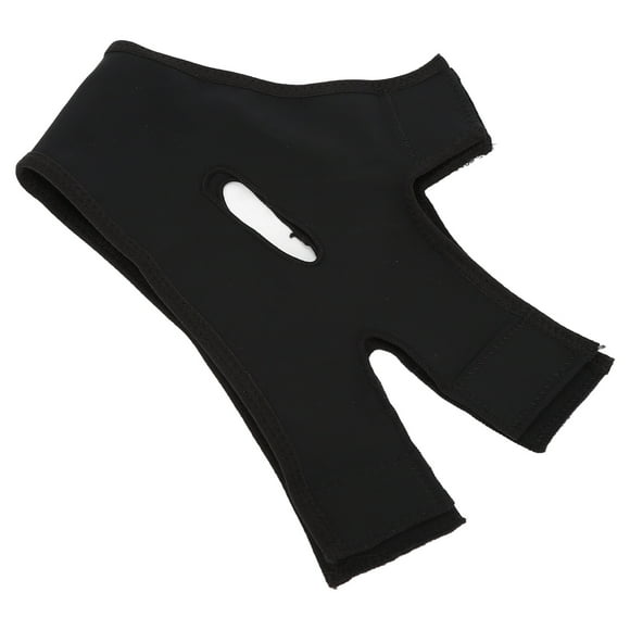 Slimming Face Strap, V Line Belt Face Sculpting Black Portable Light Weight For Watching TV S