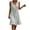 04# Gray, variant on Ihhxva Linen Dress for Women V-Neck Sleeveless Color Block Summer Solid Shift Style Mini Beach Vacation Party Sundress S-3XL
