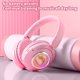 thumbnail image 4 of Auriculares inalámbricos Bluetooth 5.3 | Sonido estéreo de alta fidelidad | Luz RGB | Micrófono con cancelación de ruido | Diseño plegable | Batería larga 100H en espera | Controladores de 40 mm |, 4 of 6