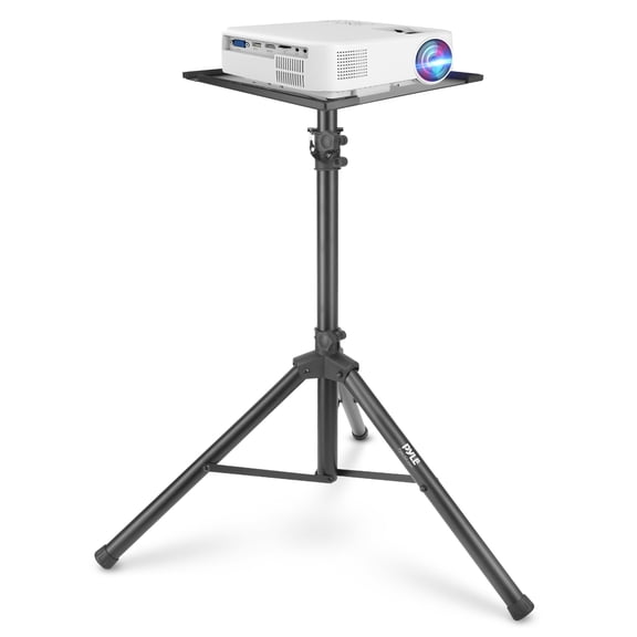 PYLE PLPTS7 - Universal Device Stand - Height Adjustable Tripod Mount (For Projector, Laptop, Notebook, Mixer, DJ Equipment)