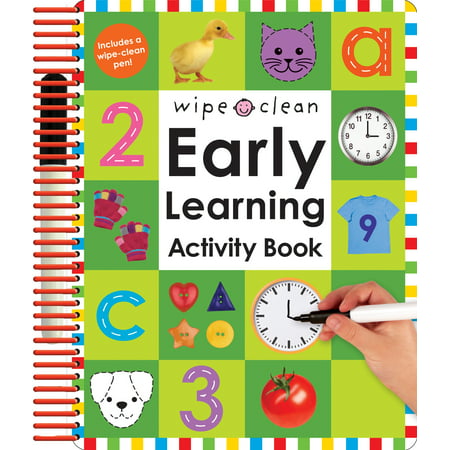 Wipe Clean: Early Learning Activity Book [With 2 Wipe-Clean Pens] (The Best Way To Learn)