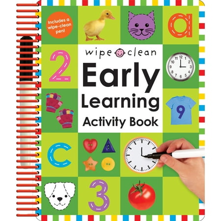 Wipe Clean: Early Learning Activity Book [With 2 Wipe-Clean Pens] (Best Tabs To Learn)