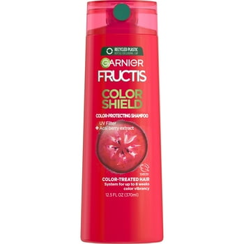 Garnier Fructis Color Shield Color Protecting Shampoo with Acai Berry Extract, 12.5 fl oz