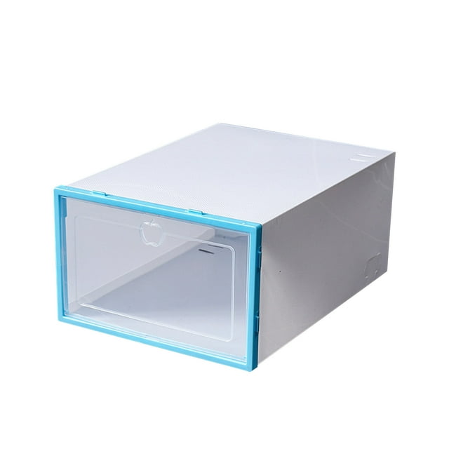 Folding Storage Thickened Transparent Shoe Box Drawer Type Combination Shoe Storage Box Plastic Shoe Box, Women Style