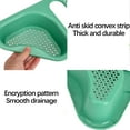 thumbnail image 6 of Gustave 4 Pack Kitchen Sink Drain Strainer Basket Swan Drain Rack Multifunctional Triangular Corner Sink Drain Filter Shelf Plastic Kitchenware "Orange", 6 of 8
