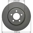thumbnail image 6 of Front Brake Rotors & Ceramic Pads Kit for Chrysler & Dodge Goodyear PRK40657F, 6 of 7